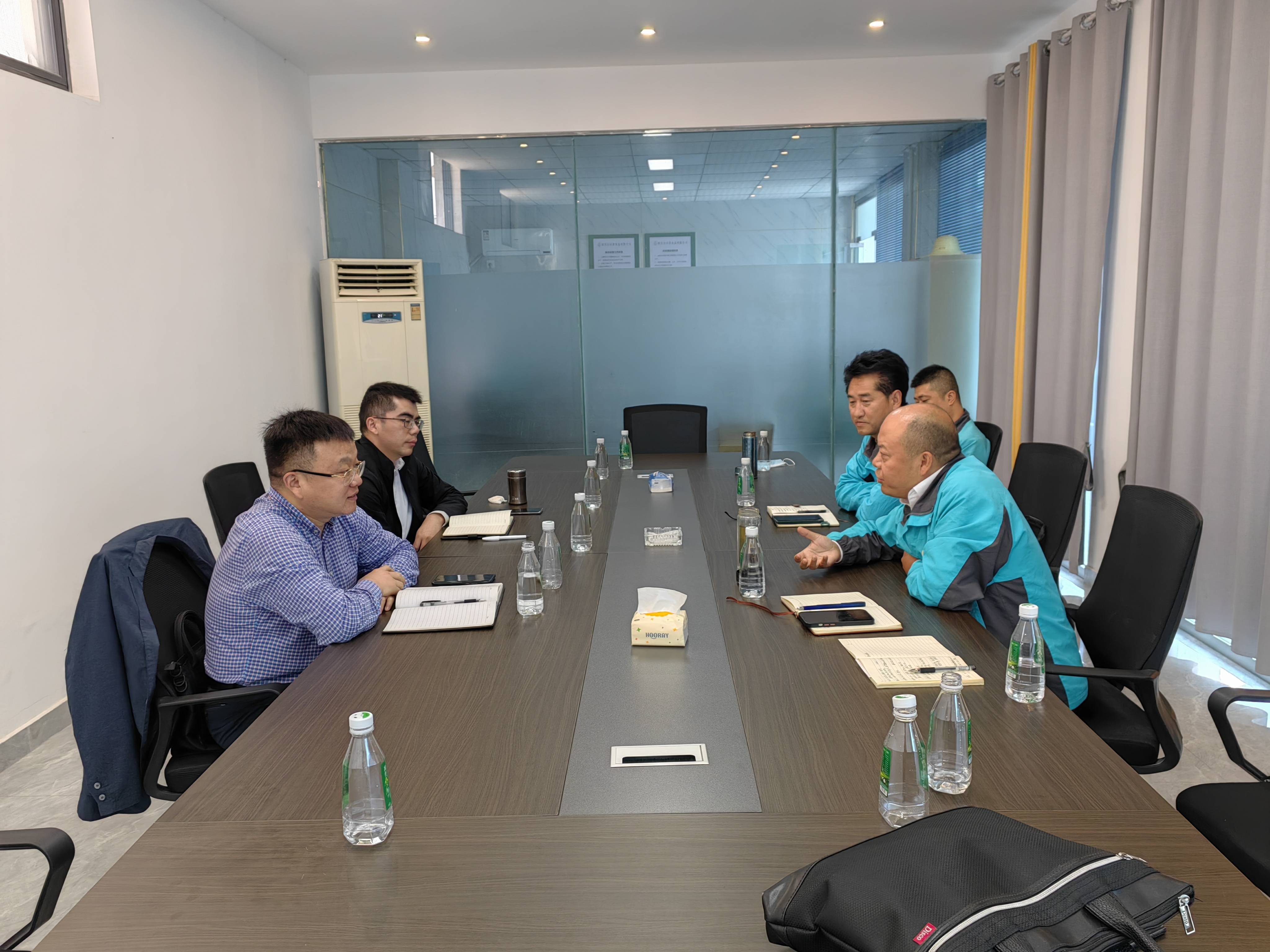 韩仁长一行赴三台县调研相关事情