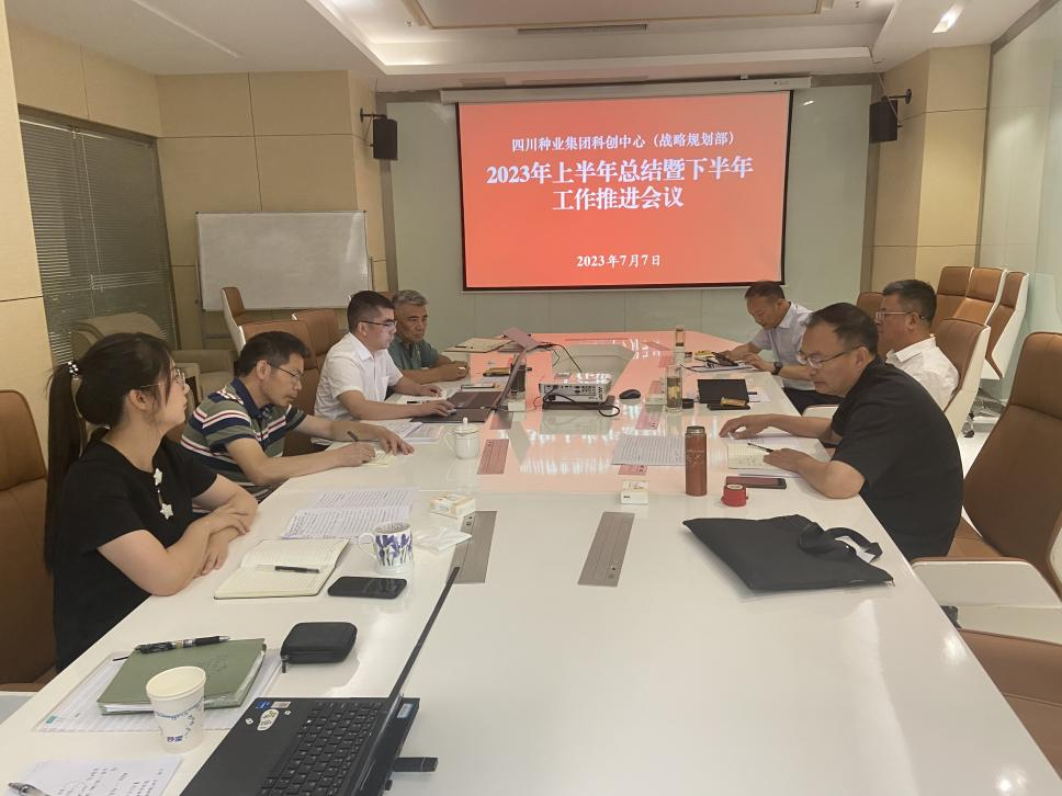 365上市公司集团科创中心（战略妄想部）召开2023年上半年总结暨下半年岁情推进聚会
