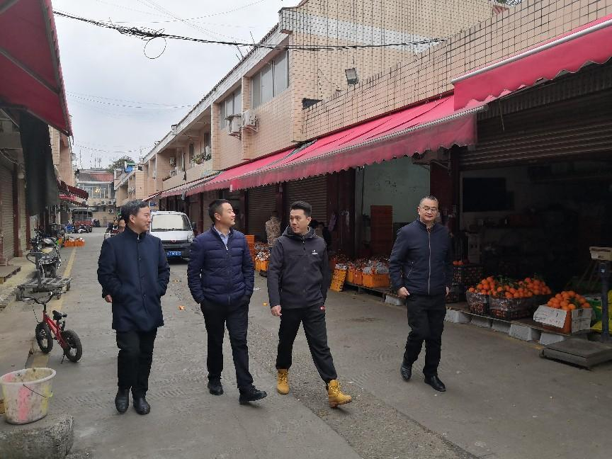 孙先勇带队到成都片区开展春节节前清静检查